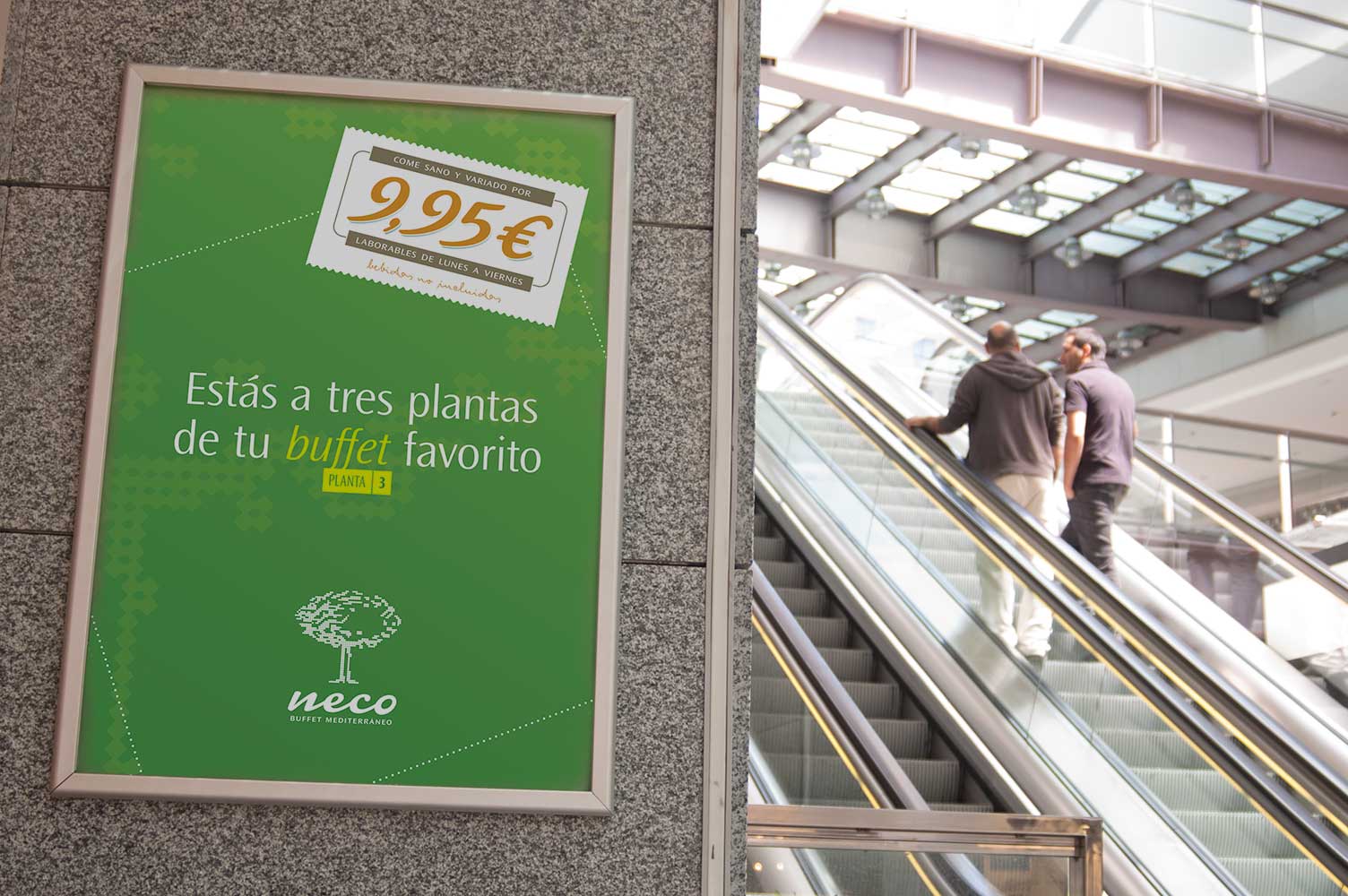 Campaña de publicidad Neco CC Aqua