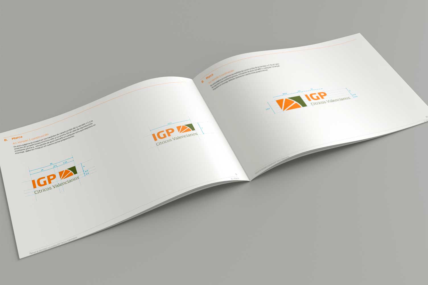 Diseño interiores manual de identidad corporativa IGP